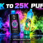 Vergelijking van 15K tot 25K Puffs: RandM, Fumot & JNR